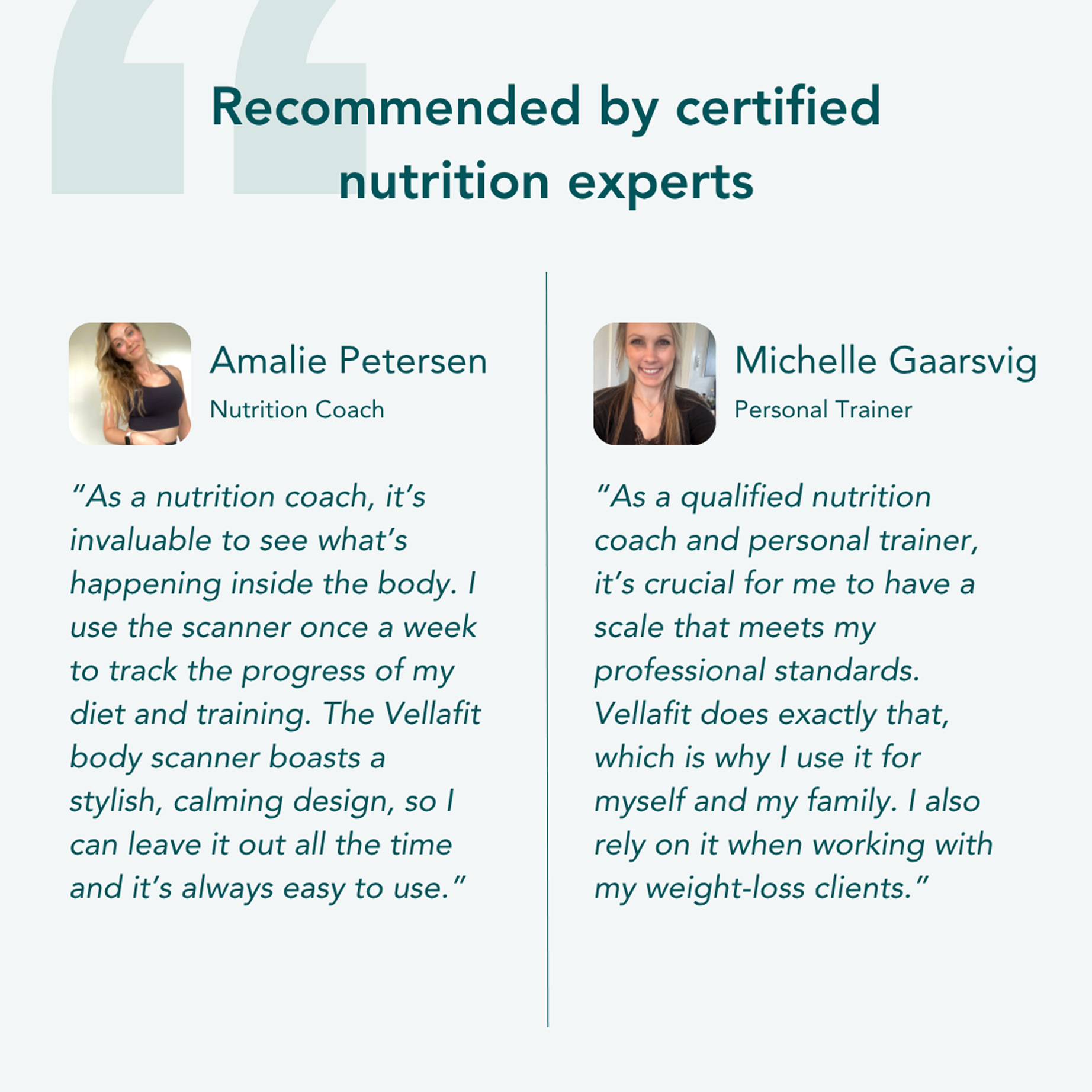 Vellafit Lichaamsscanner