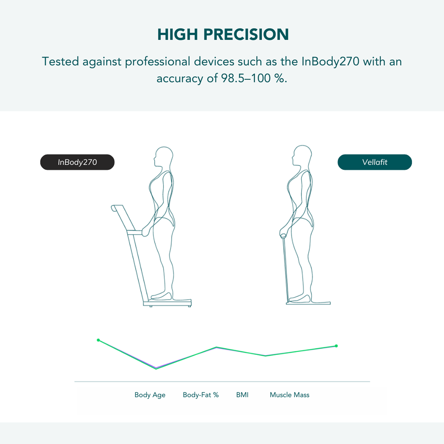 Vellafit Lichaamsscanner